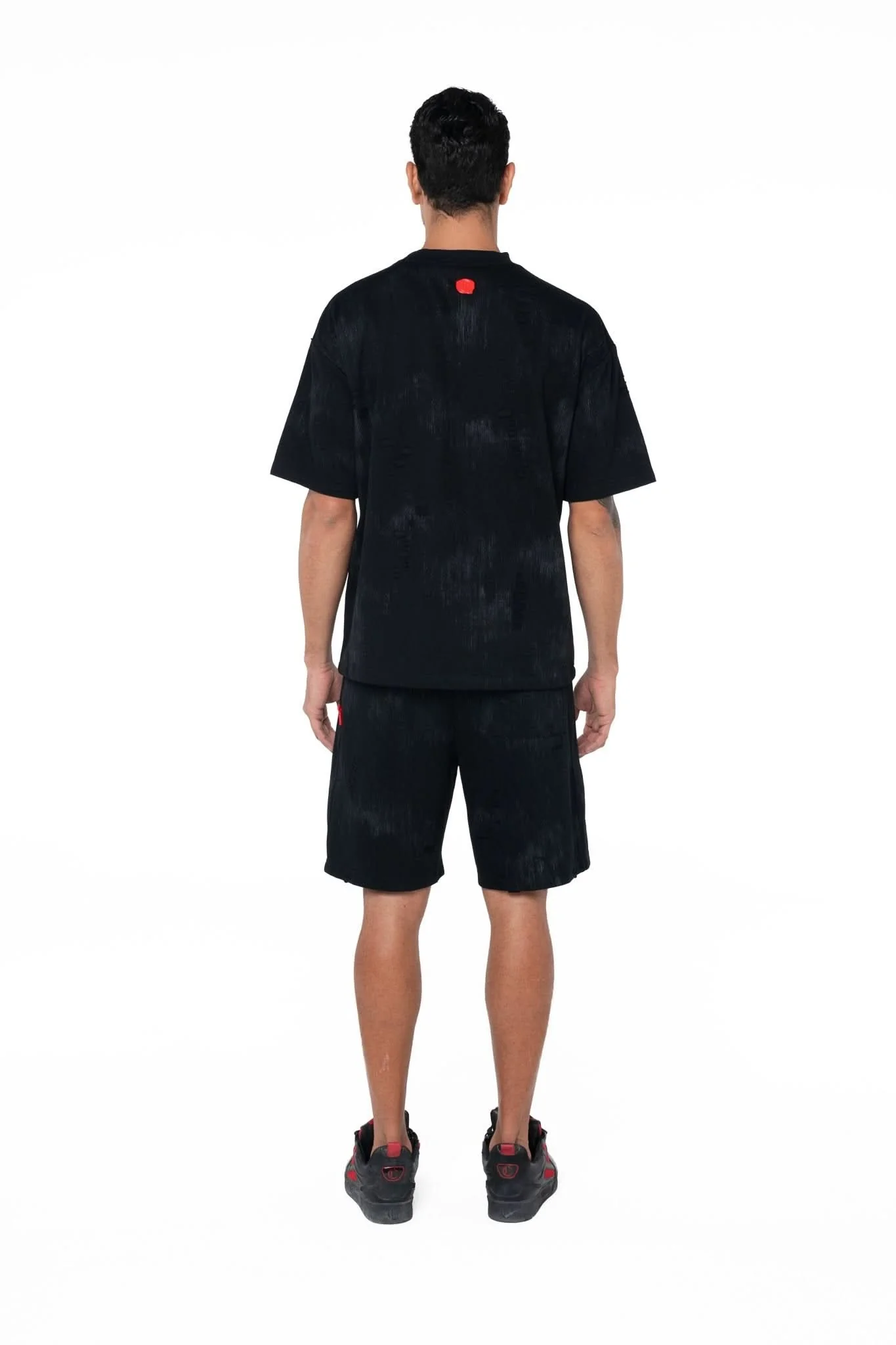 CAMISETA OVERSIZED MASCULINO ESTIVO NEGRO/SILVER CLEMONT - Image 6
