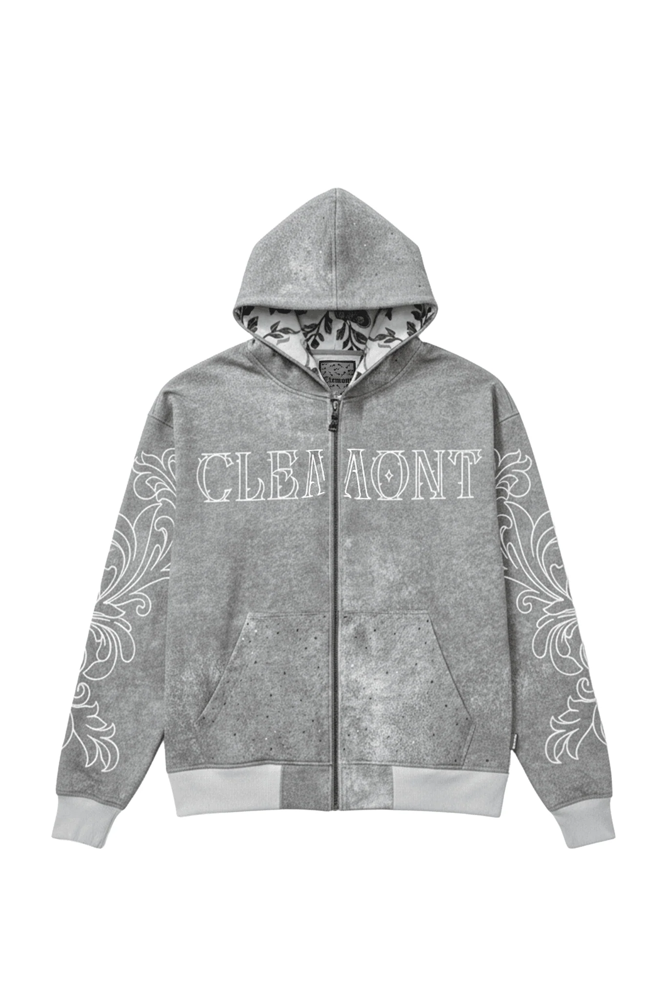 HOODIES HOMBRE MALEVOLO GRIS CLEMONT