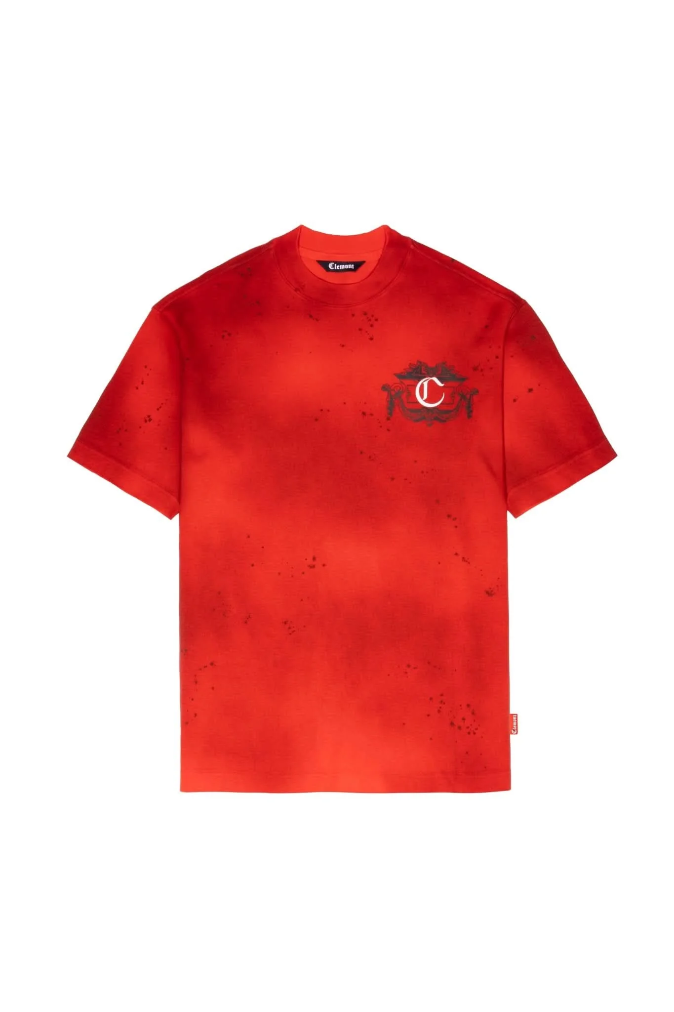 CAMISETA HOMBRE OVERSIZED DISORDINE ROJO CLEMONT - Image 3