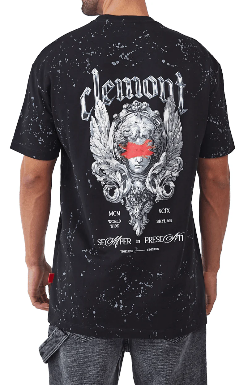 CAMISETA HOMBRE MACCHIA NEGRO CLEMONT - Image 2