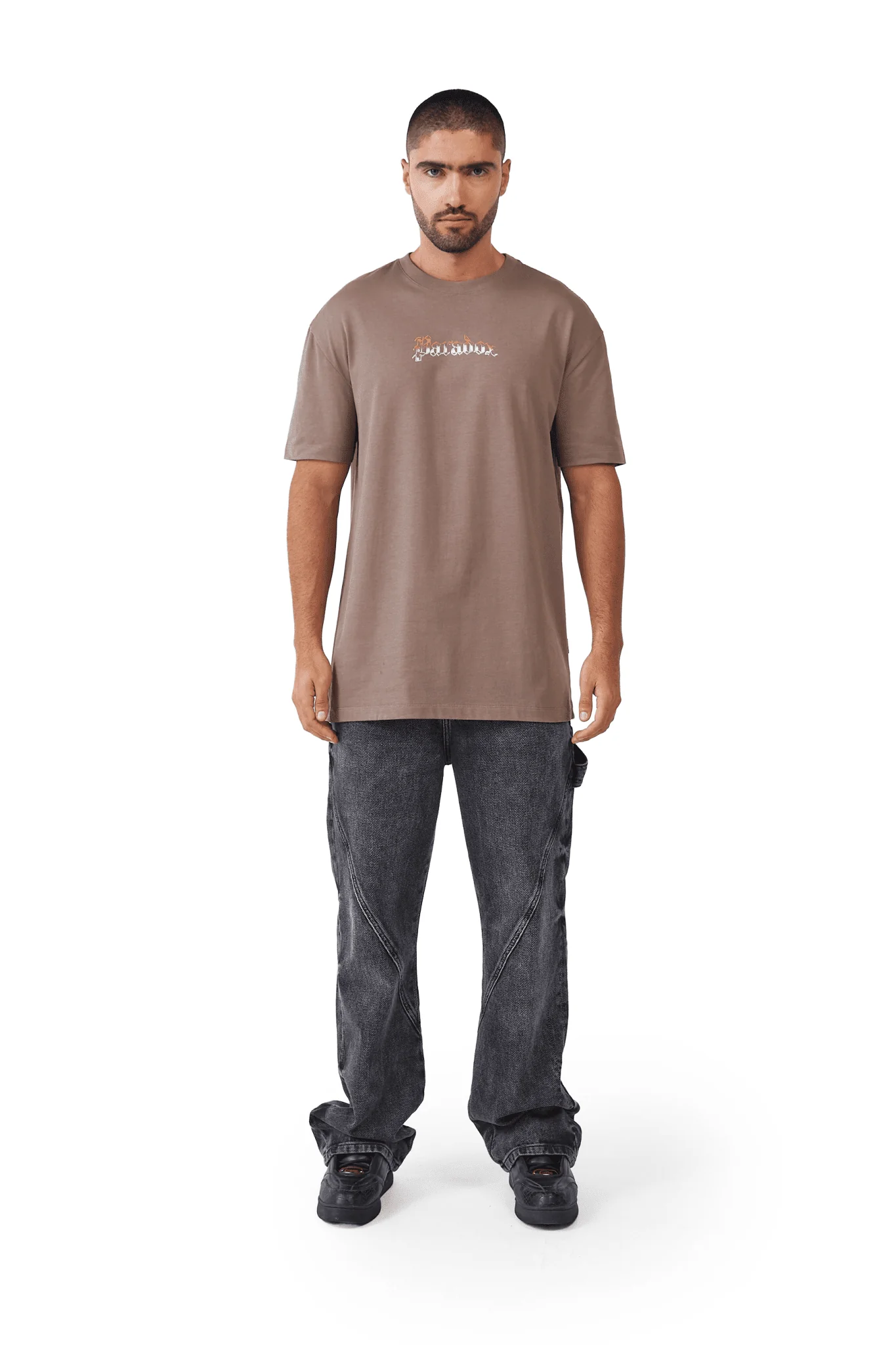 CAMISETA HOMBRE VUOTO TAUPE CLEMONT - Image 3