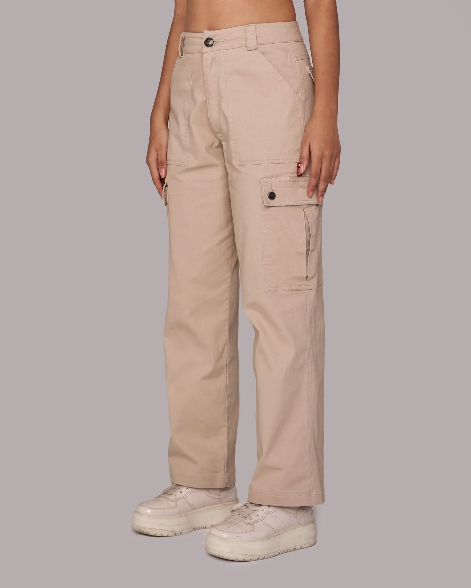 PANTALON CARGO AMMIARE NUDE CLEMONT - Image 3
