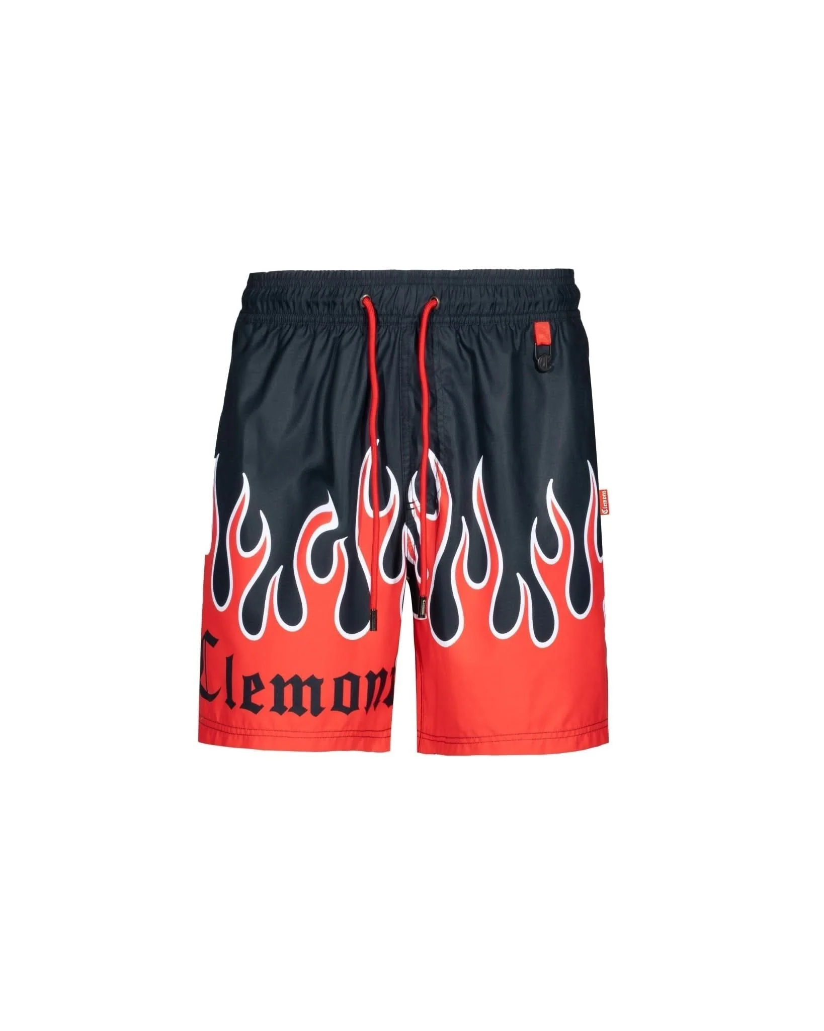 PANTALONETA MASCULINO PARADIGMA NEGRO/ROJO CLEMONT