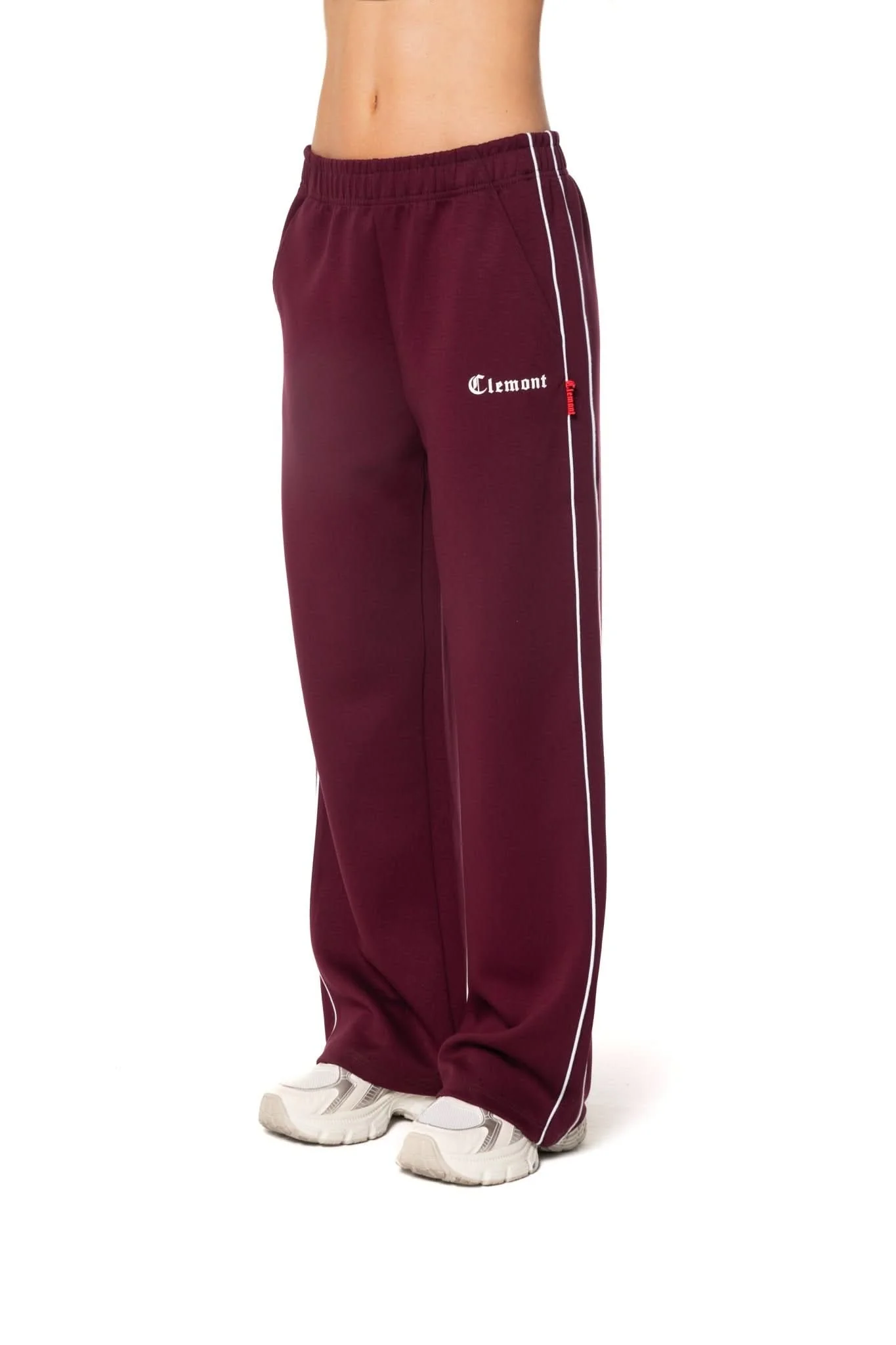 SUDADERA MUJER SENTIERO VINOTINTO/CREMA CLEMONT - Image 5