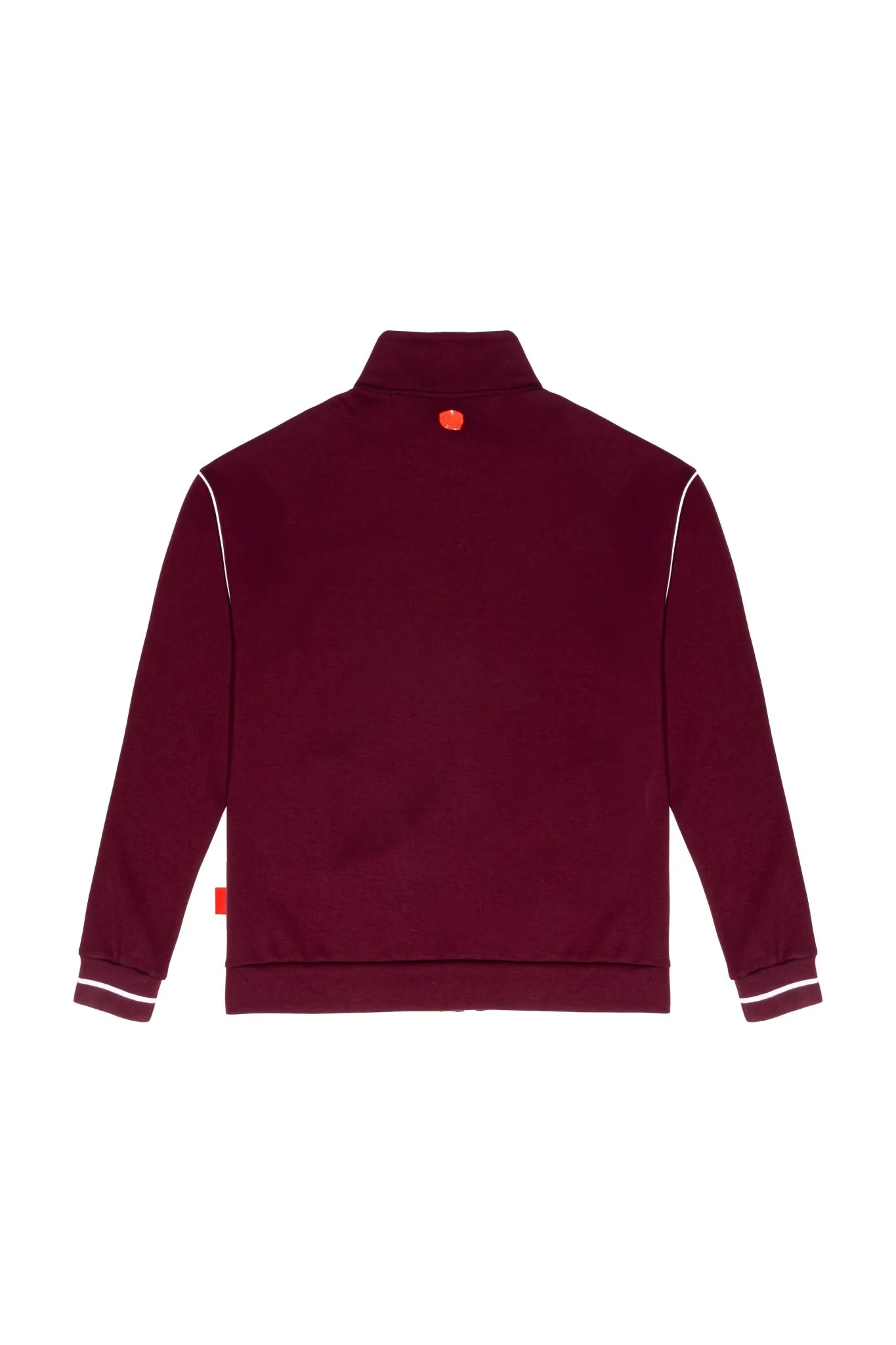 SWEATER MOCK NECK MASCULINO TRACCIA VINOTINTO/CREMA CLEMONT - Image 3