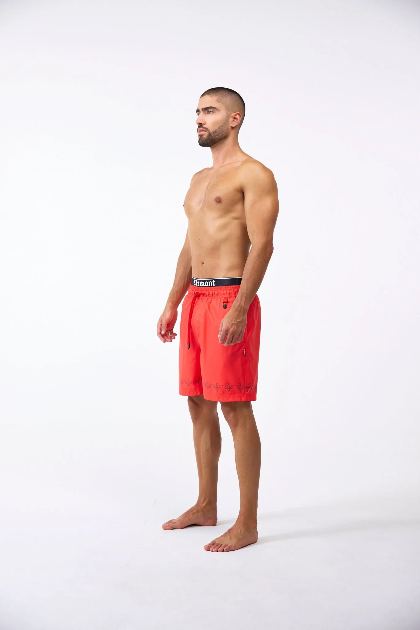 SWIMSHORT MASCULINO SPIRAGLIO ROJO CLEMONT - Image 5