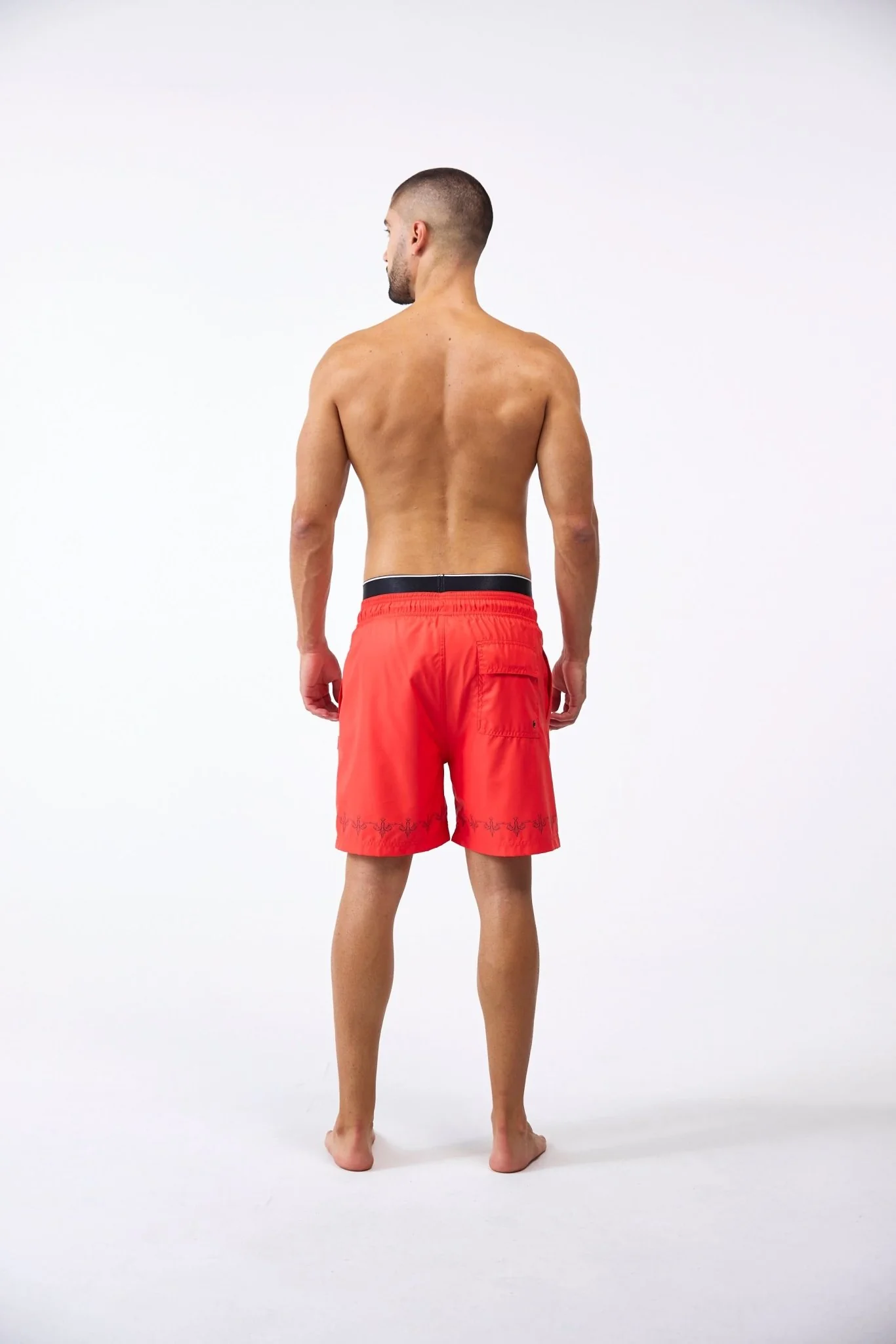 SWIMSHORT MASCULINO SPIRAGLIO ROJO CLEMONT - Image 6