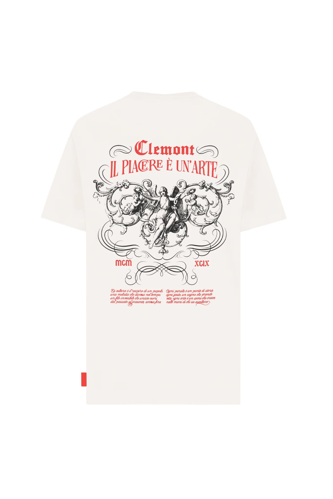 T-SHIRT MEN ESTILO CREAM  CLEMONT