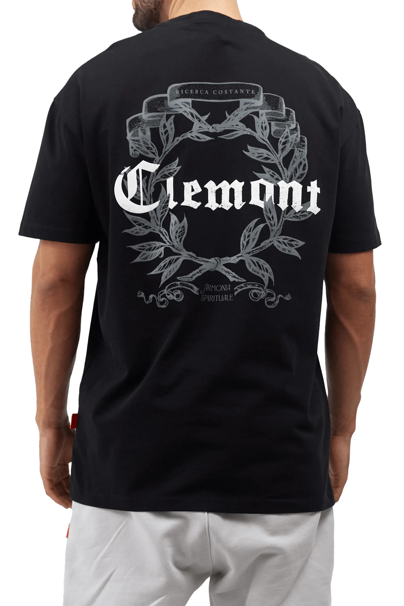 T-SHIRT MEN ESTREMO BLACK  CLEMONT - Image 2