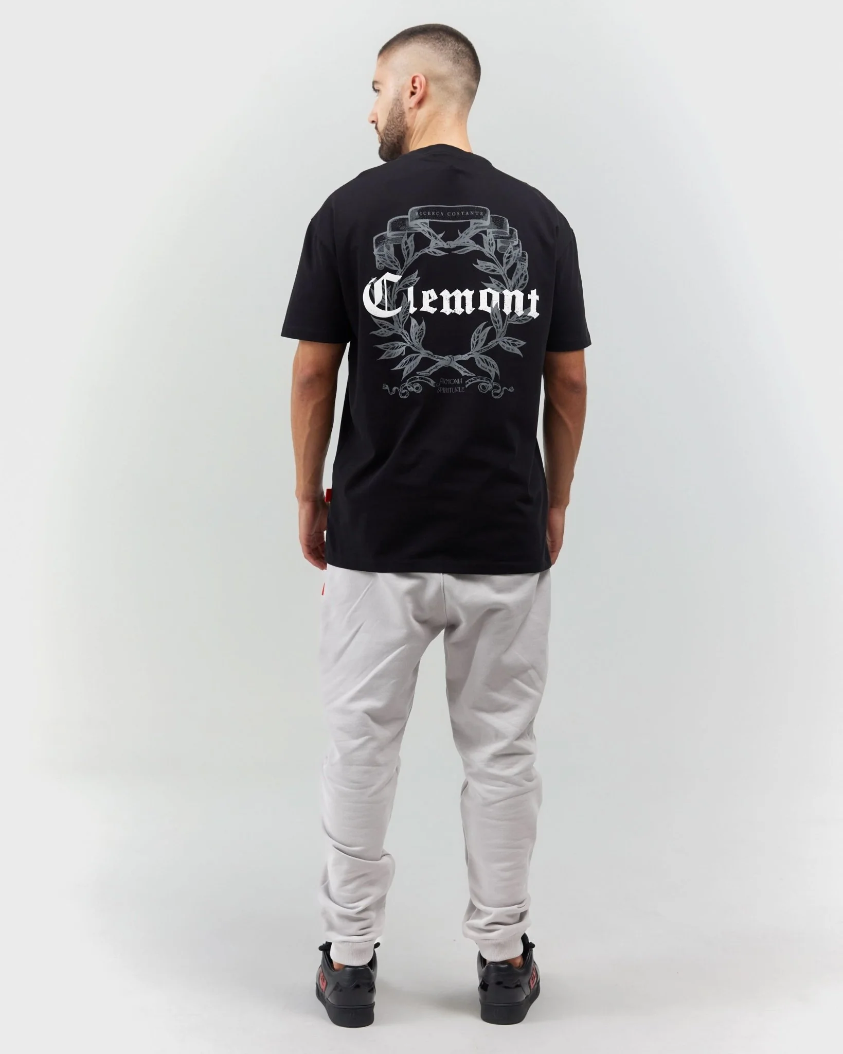 T-SHIRT MEN ESTREMO BLACK  CLEMONT - Image 5