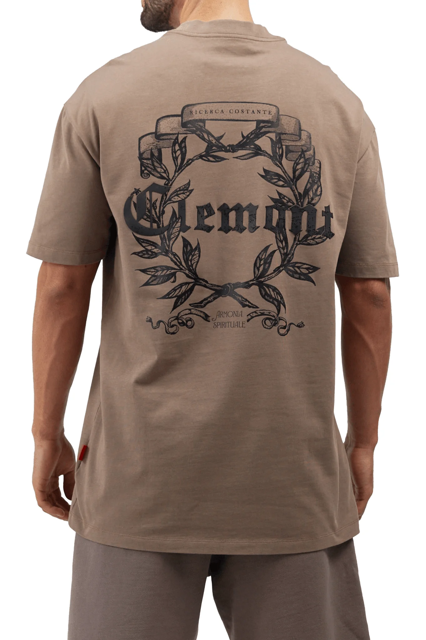 T-SHIRT MEN ESTREMO TAUPE CLEMONT - Image 2