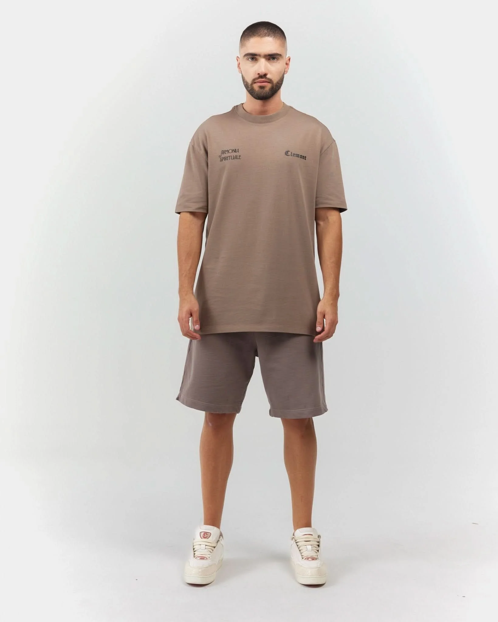 T-SHIRT MEN ESTREMO TAUPE CLEMONT - Image 3