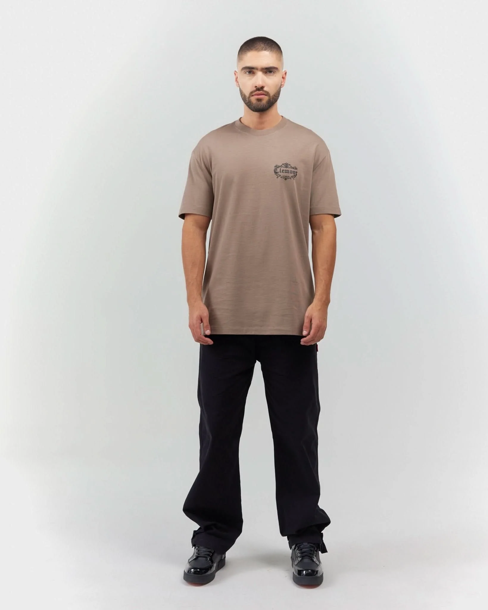 T-SHIRT MEN ETEREO TAUPE CLEMONT - Image 3