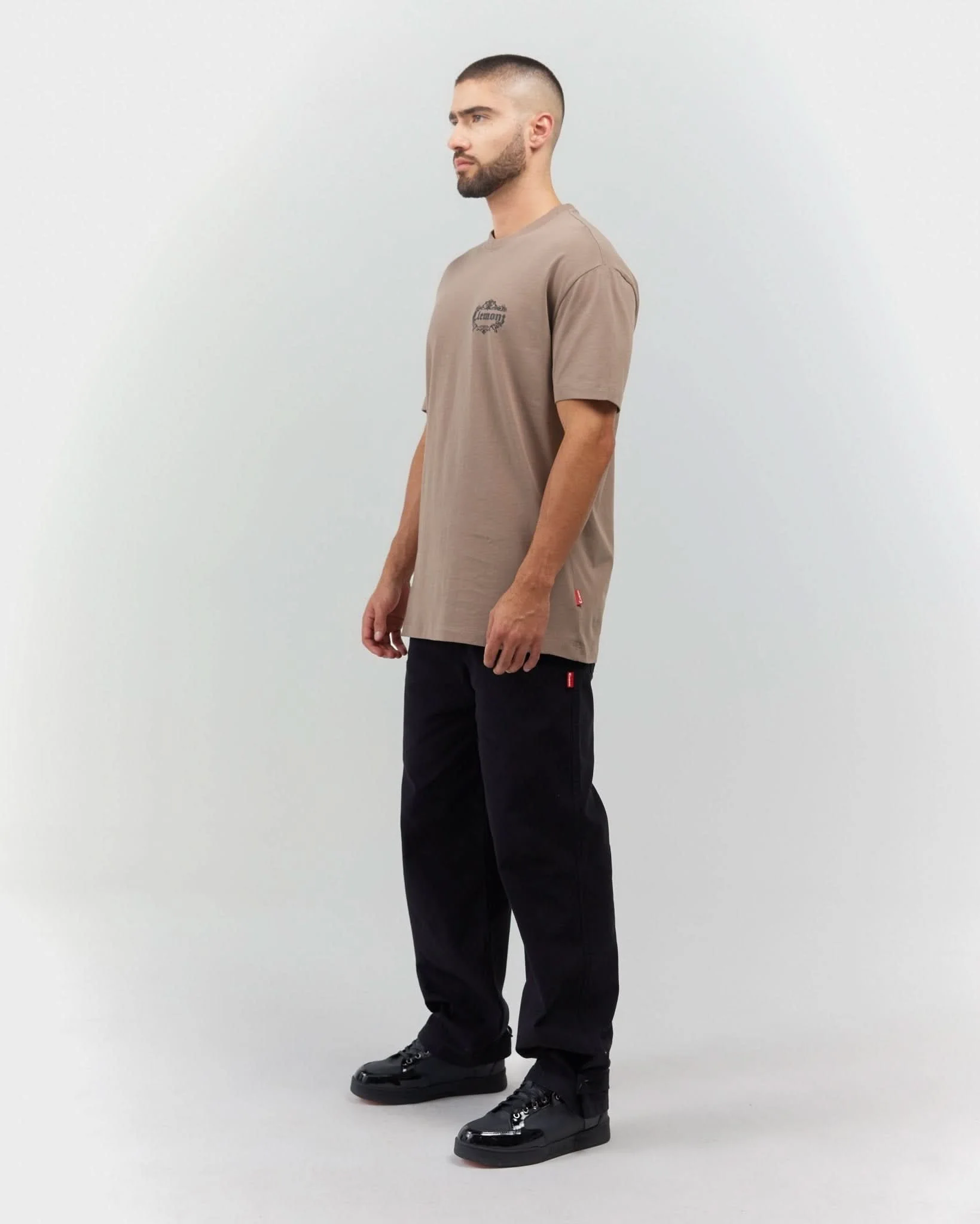 T-SHIRT MEN ETEREO TAUPE CLEMONT - Image 4