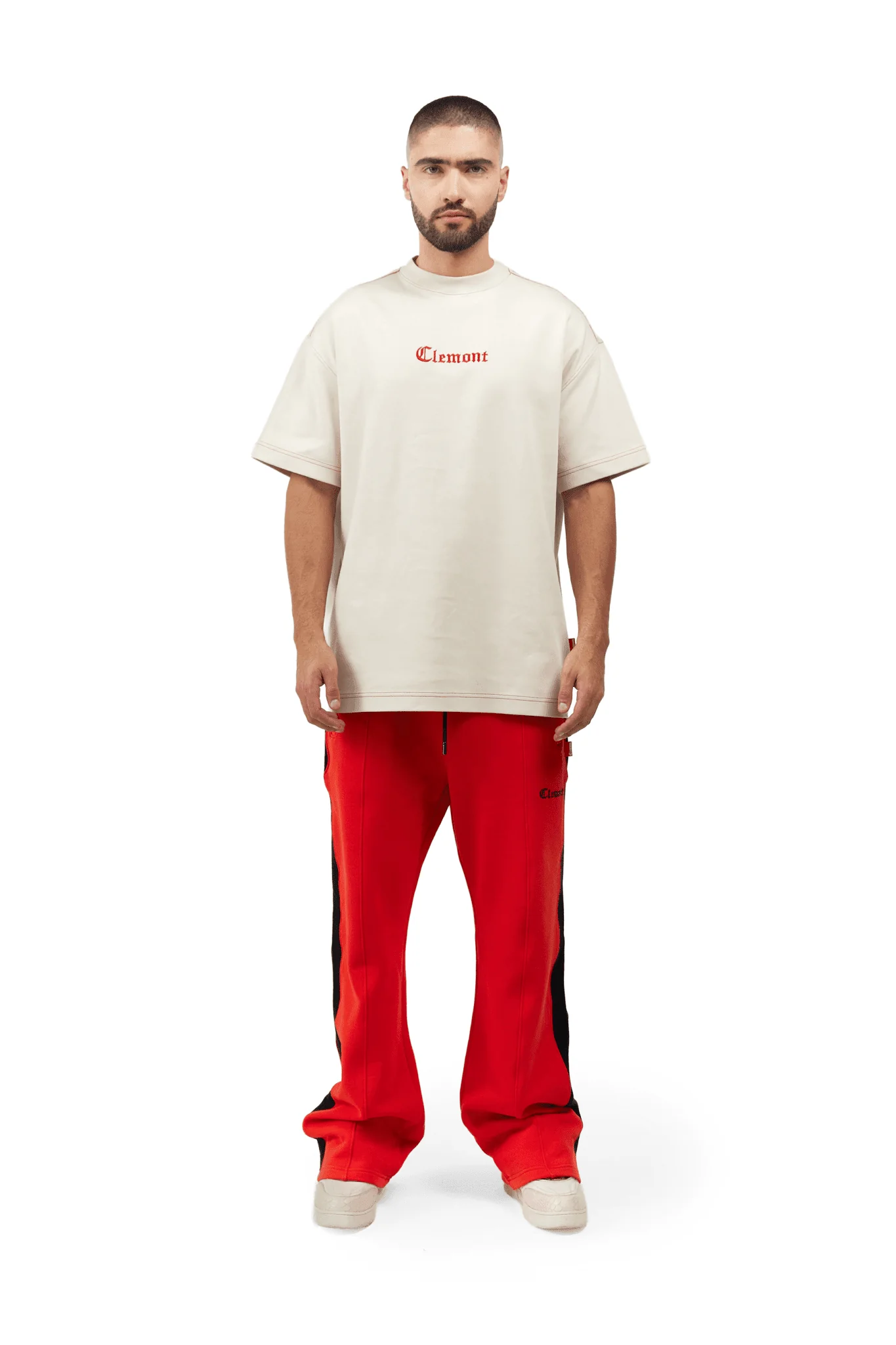 T-SHIRT MEN OVERSIZED INFERNO COCONUT CLEMONT - Image 3
