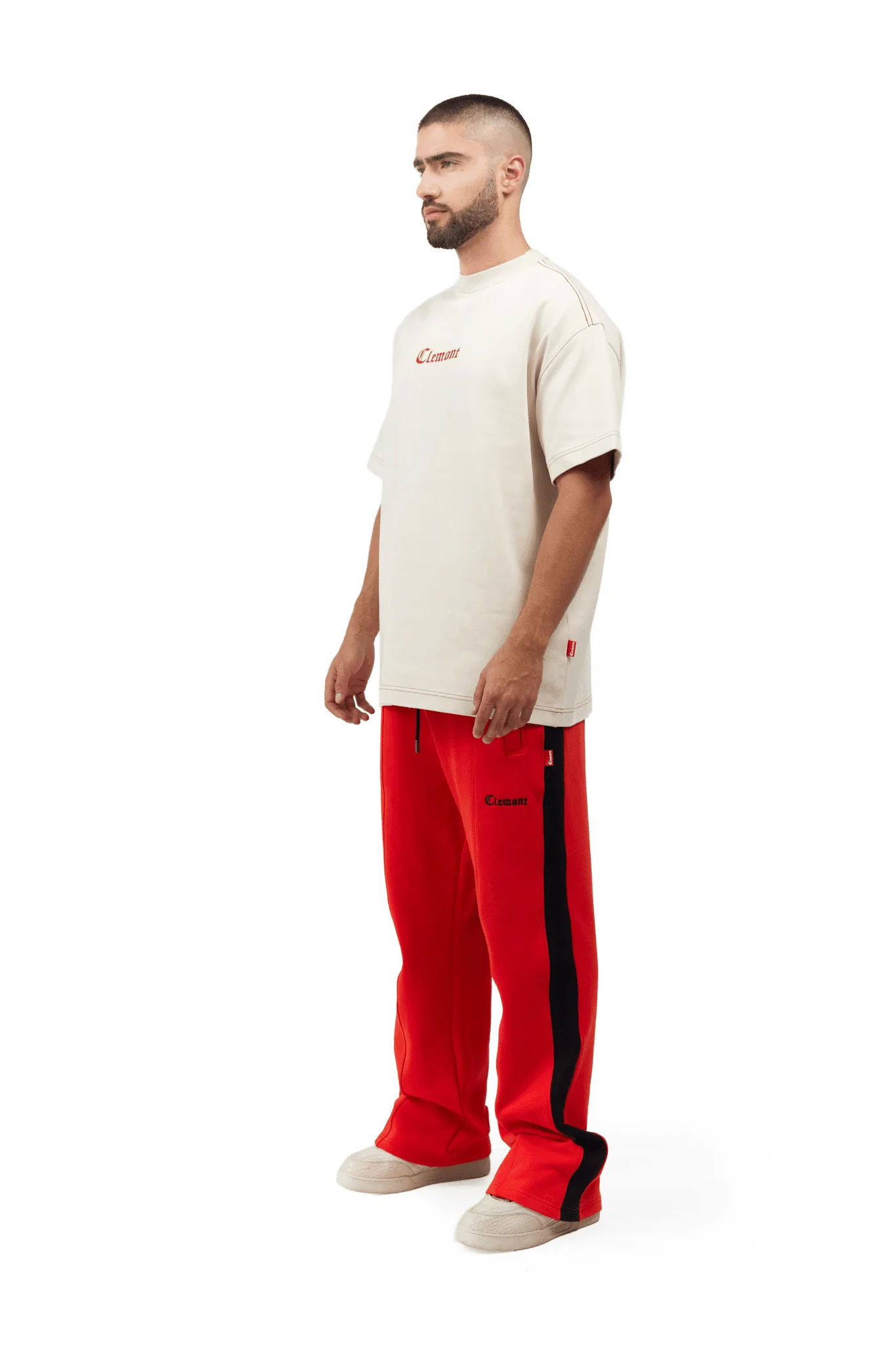 T-SHIRT MEN OVERSIZED INFERNO COCONUT CLEMONT - Image 4