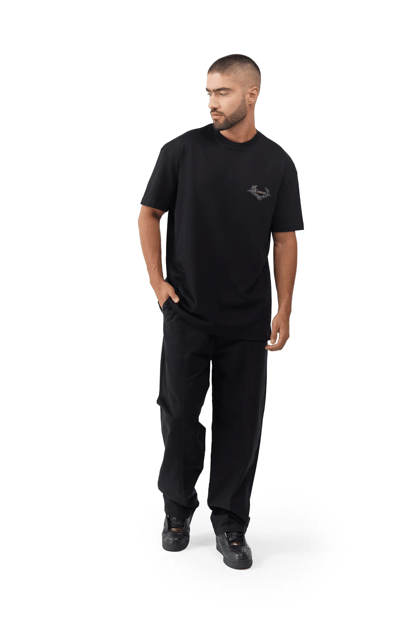 T-SHIRT MEN RADIOSITÁ BLACK  CLEMONT - Image 4