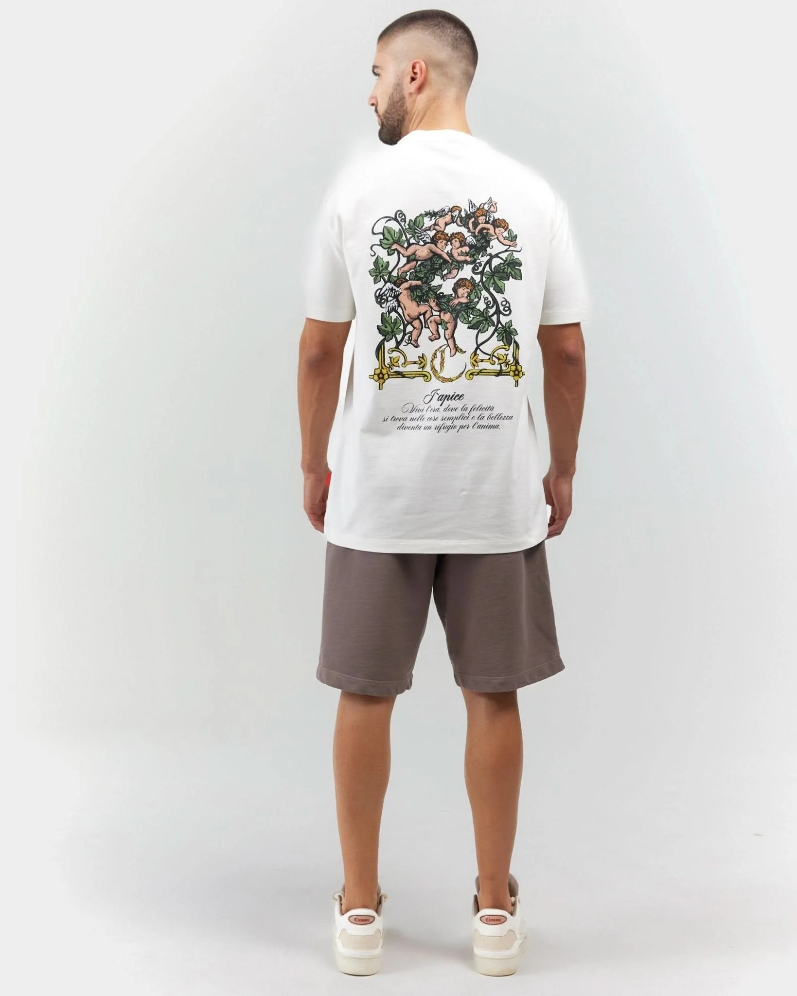 T-SHIRT MEN RISPLENDENTE CREAM CLEMONT - Image 3