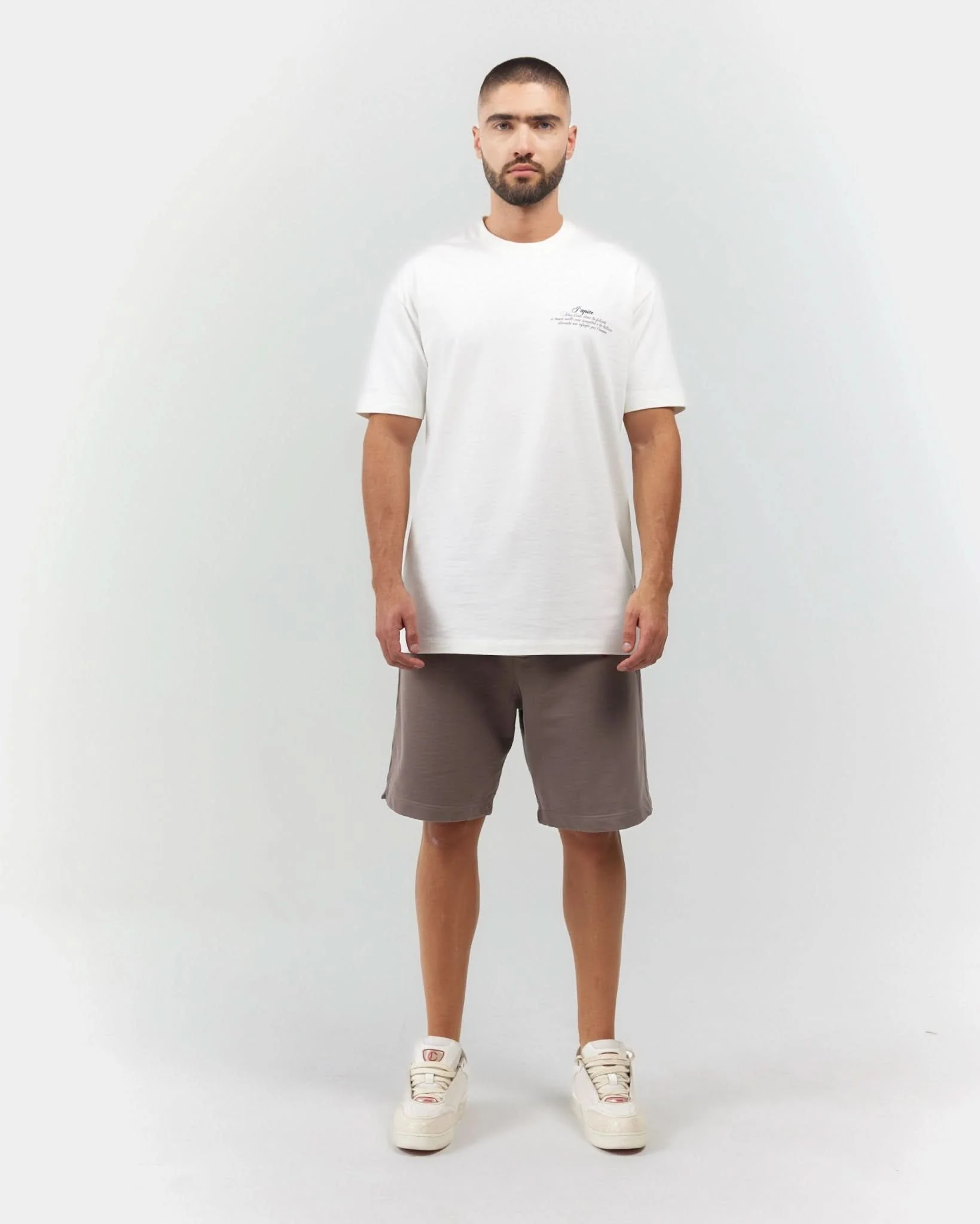 T-SHIRT MEN RISPLENDENTE CREAM CLEMONT - Image 4