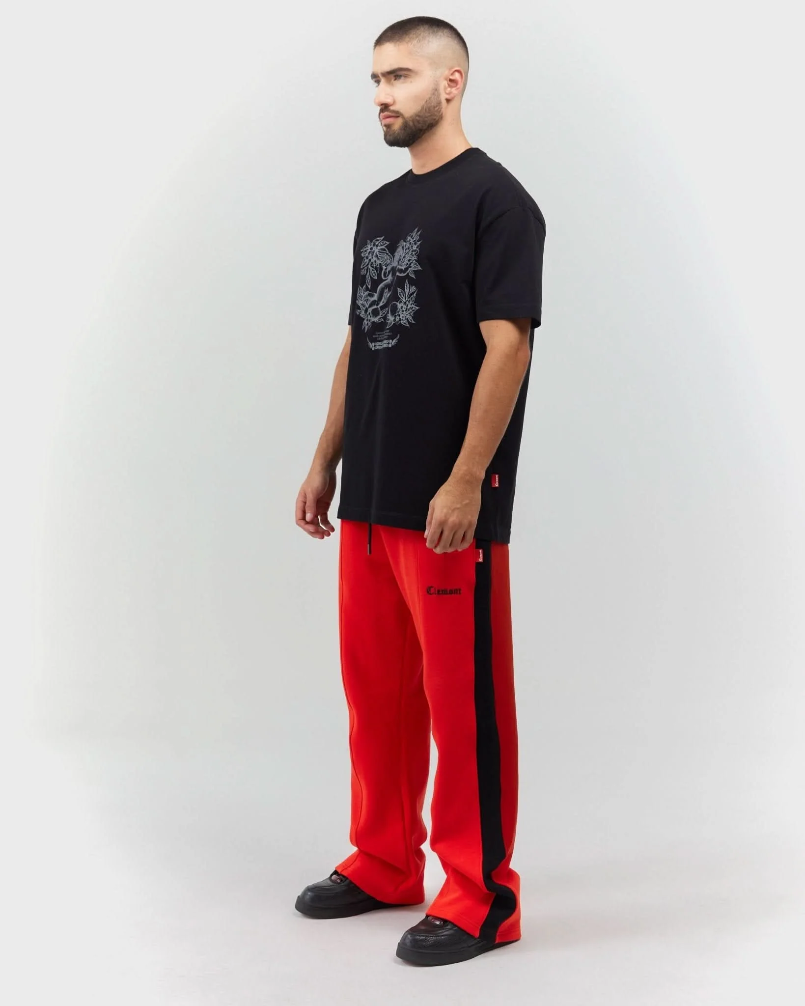 T-SHIRT MEN SORRISO BLACK CLEMONT - Image 4