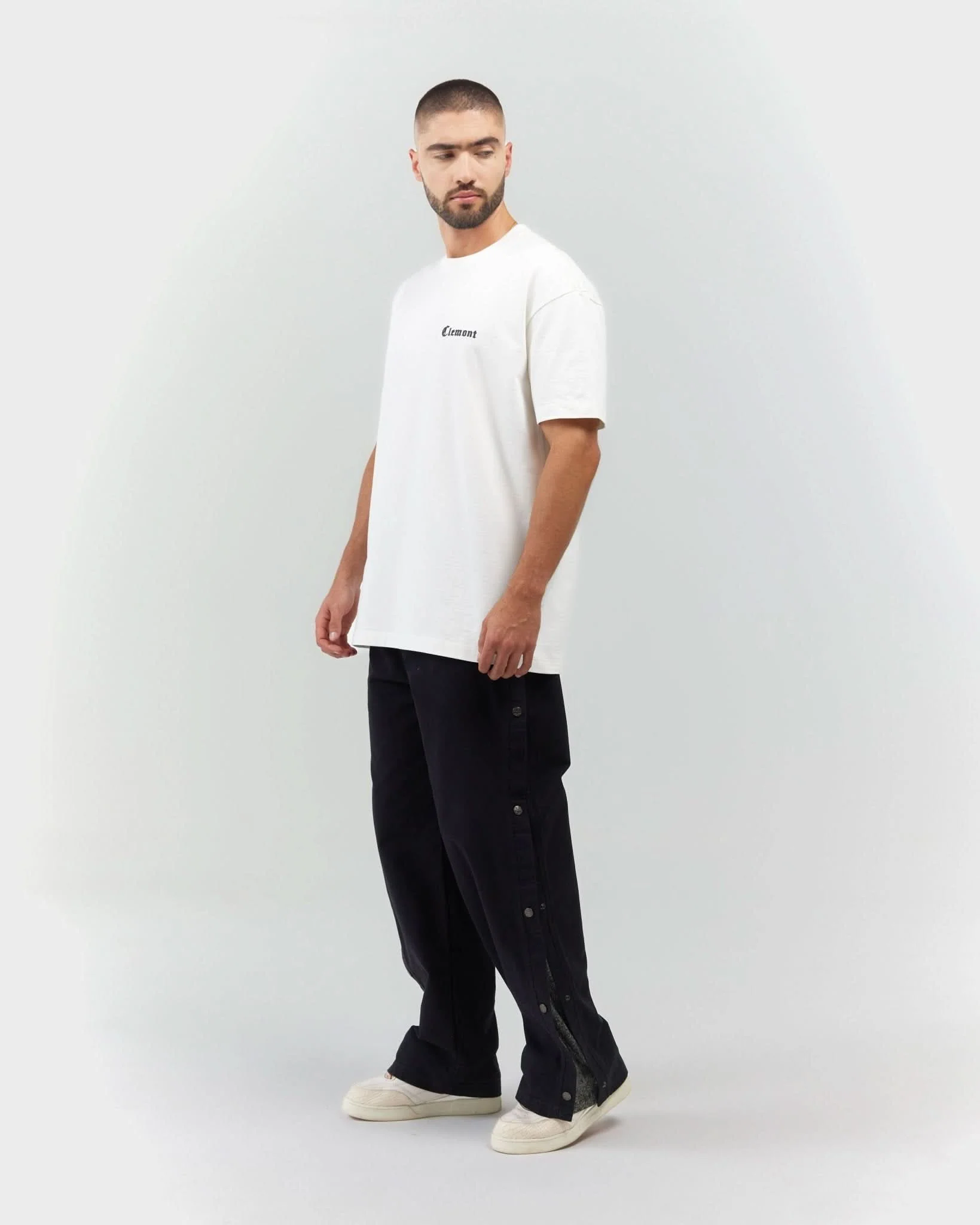 T-SHIRT MEN TRASCENDENTE CREAM CLEMONT - Image 4
