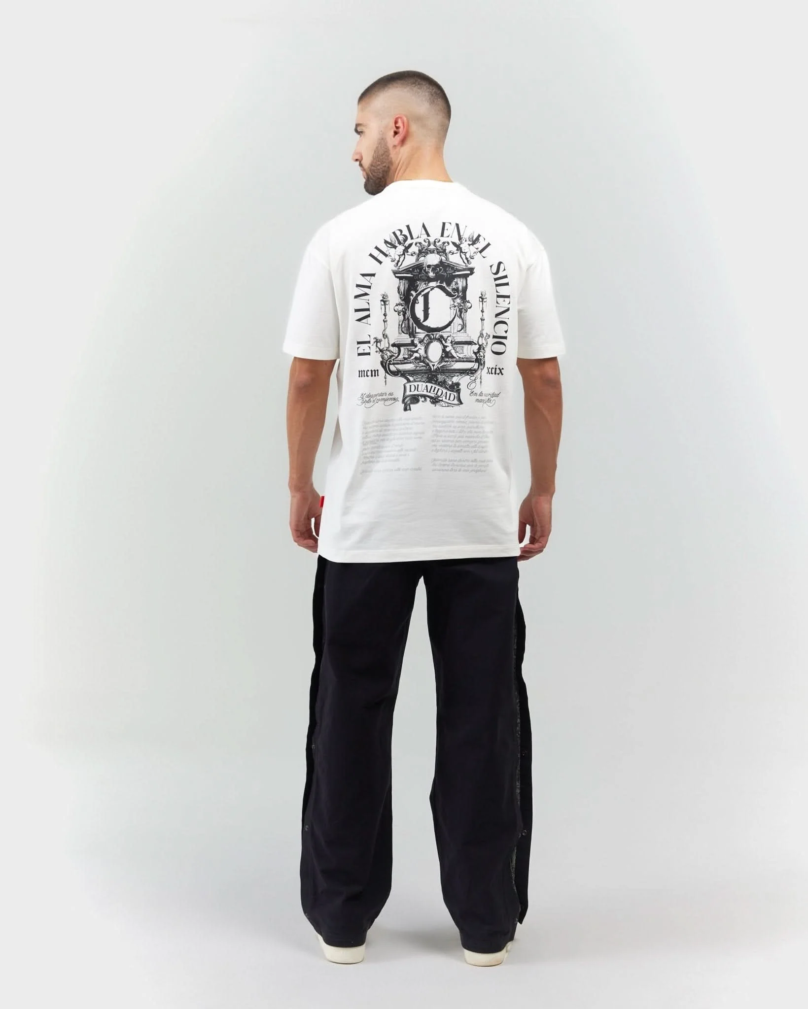 T-SHIRT MEN TRASCENDENTE CREAM CLEMONT - Image 5