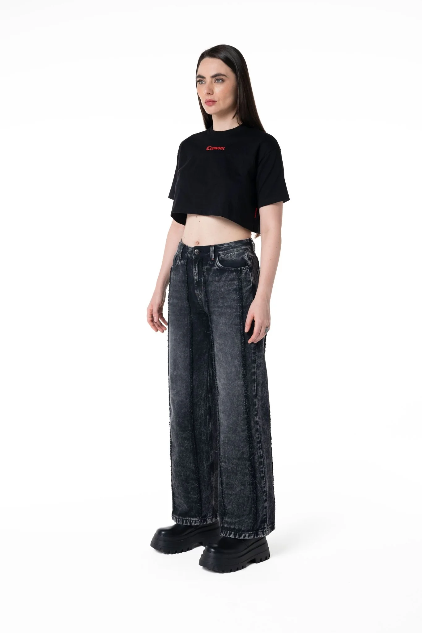 TOPS CORTOS MUJER ATTRAZIONE NEGRO CLEMONT - Image 5