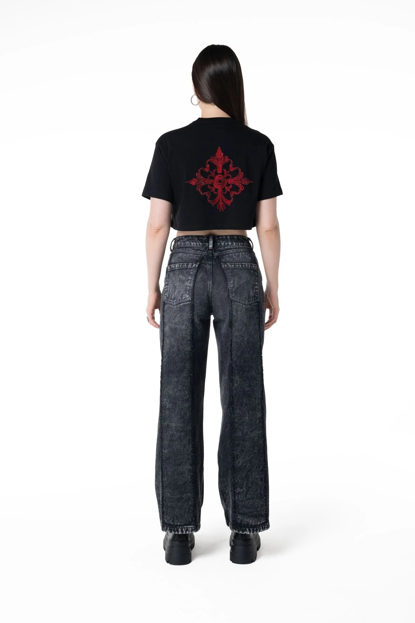 TOPS CORTOS MUJER ATTRAZIONE NEGRO CLEMONT - Image 6