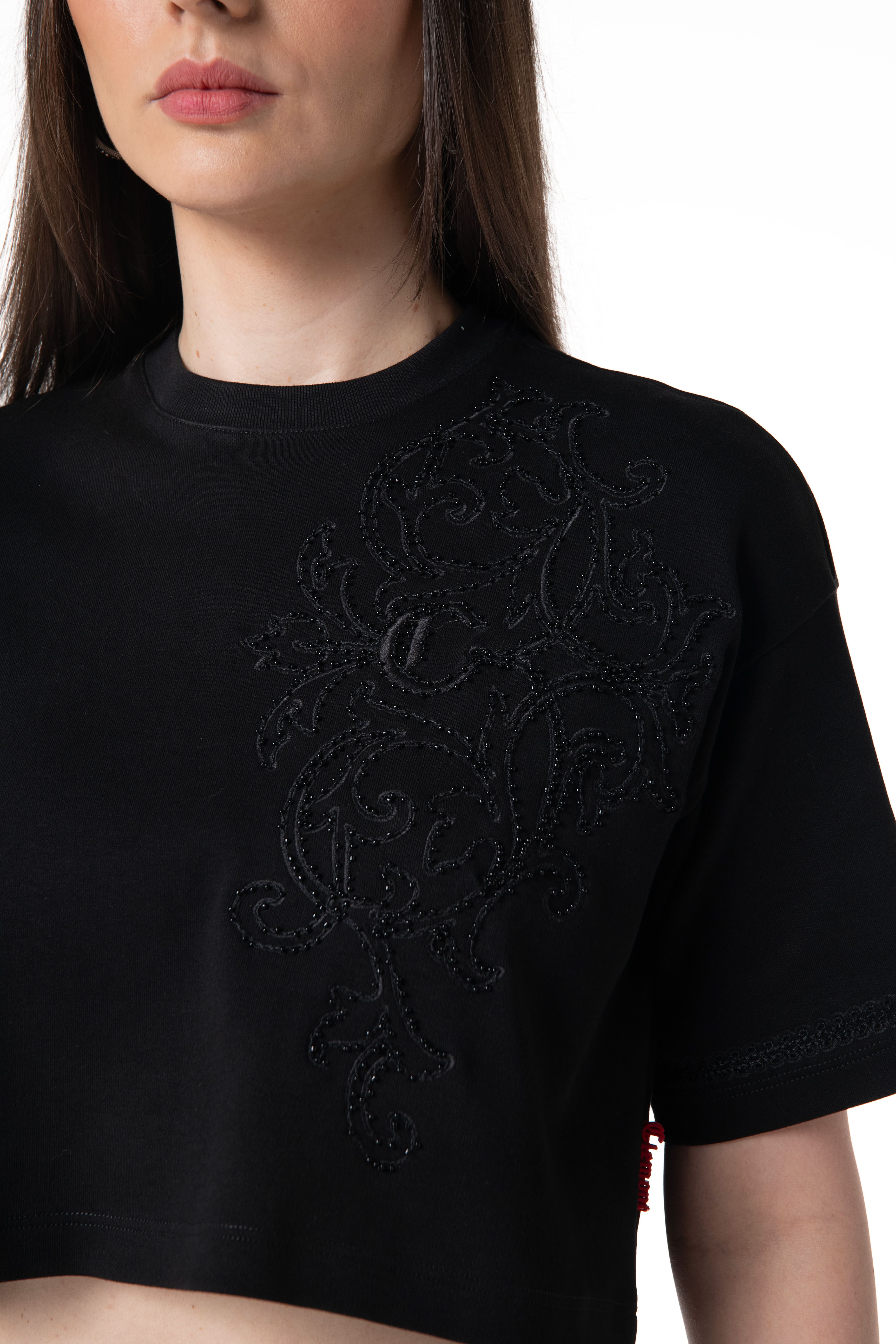 TOPS CORTO TIEPIDO MUJER NEGRO CLEMONT - Image 2