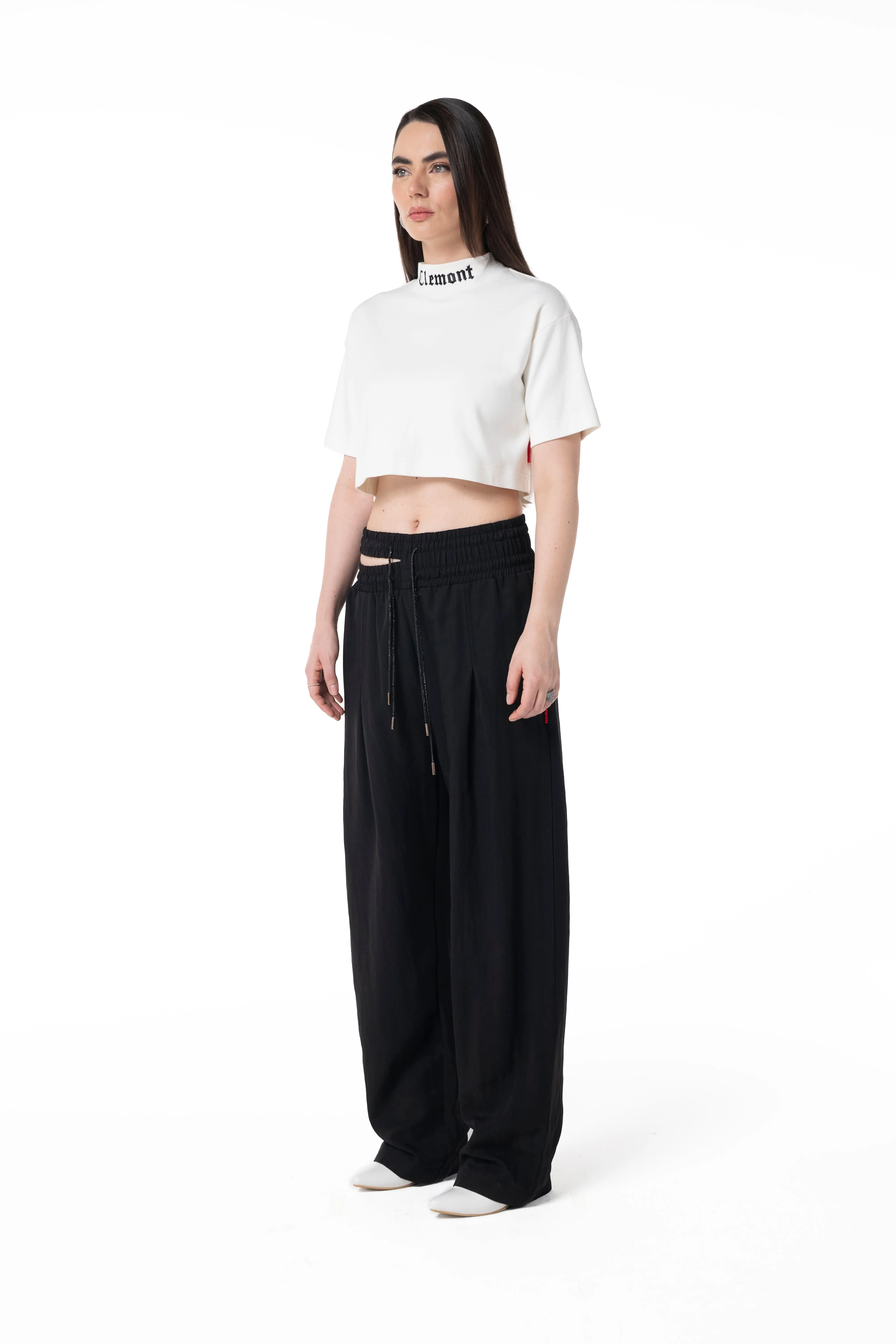 TOPS CORTOS MUJER SERAFINA CREMA CLEMONT - Image 3