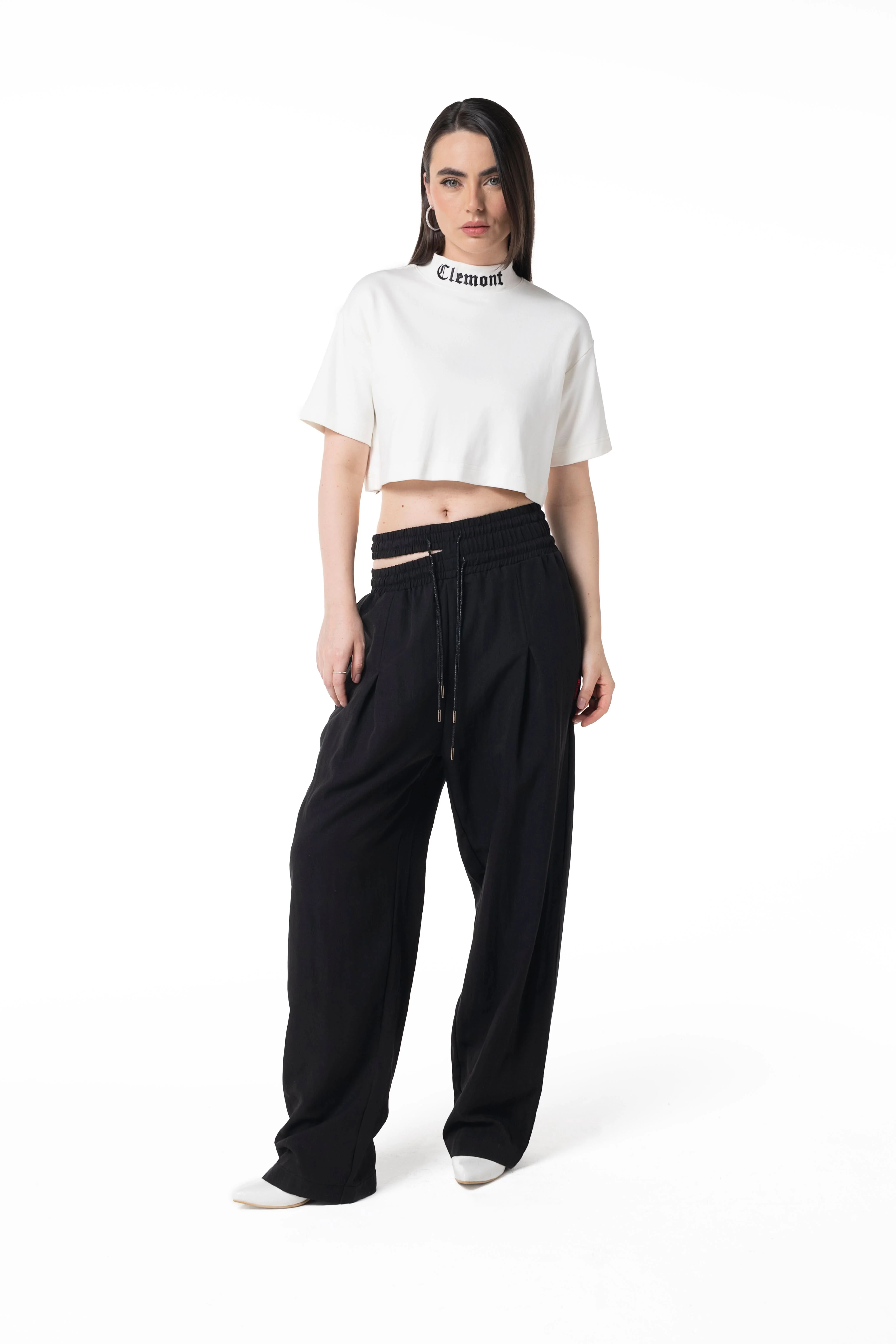 TOPS CORTOS MUJER SERAFINA CREMA CLEMONT - Image 4