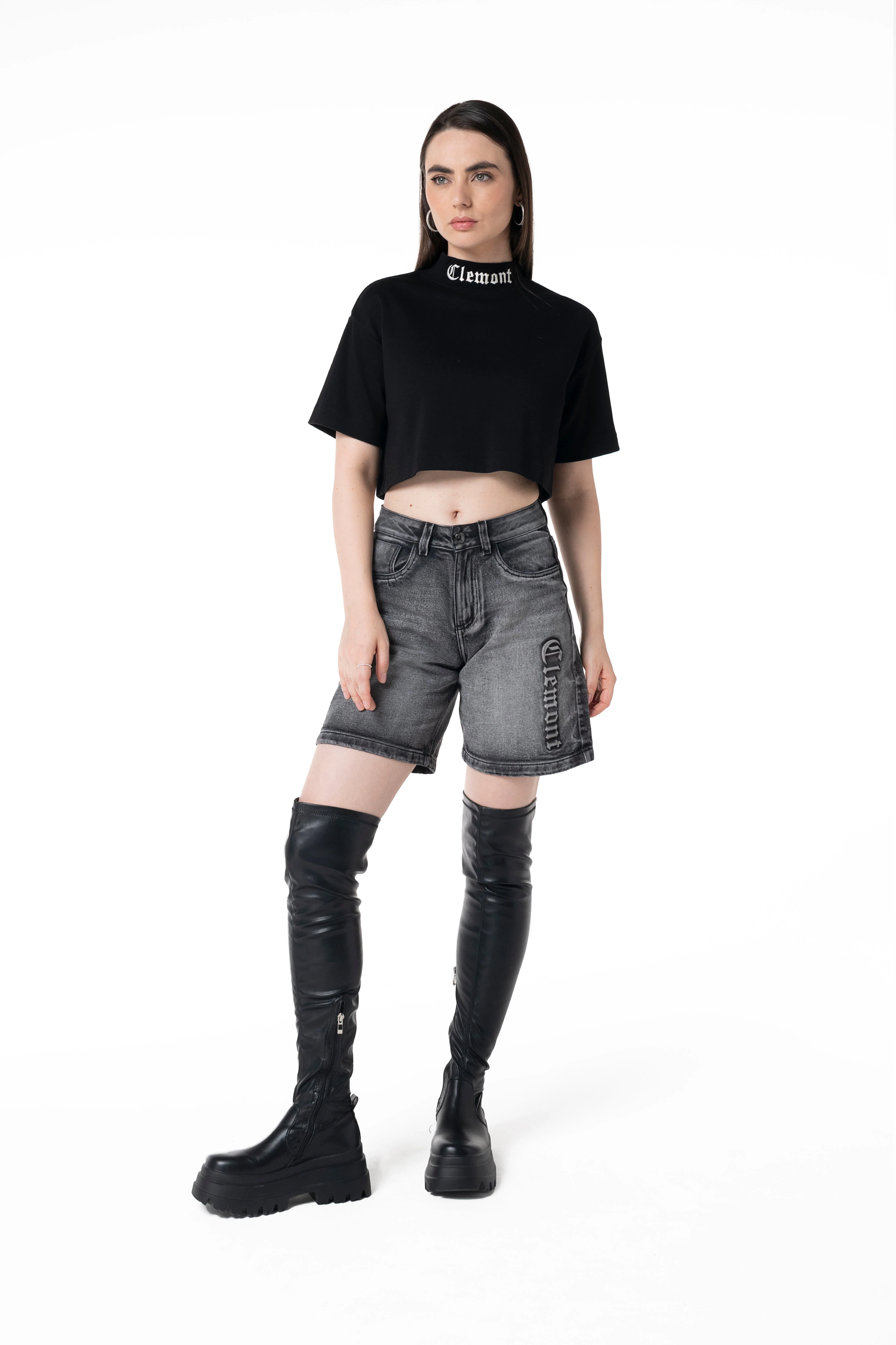 TOPS CORTOS MUJER SERAFINA NEGRO CLEMONT - Image 6