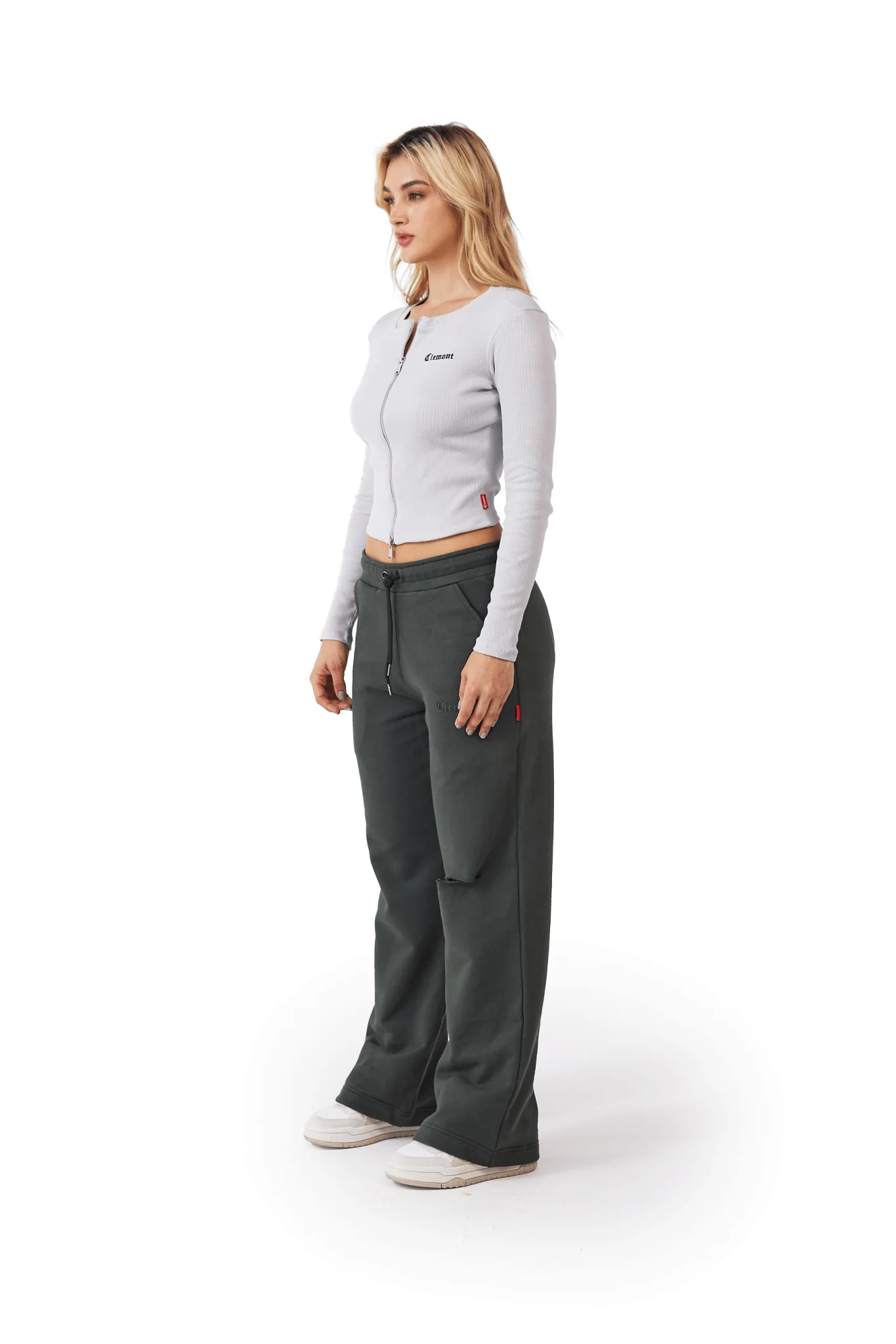 CAMISETA MUJER VELENO GRIS CLEMONT - Image 3